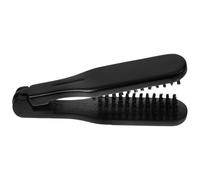 PENIKOKO Brosse Lissante Double Face Poils de Sanglier pour Coiffage Brosse Cheveux Épais et Bouclés Outil de Styling Portable Antistatique pour Femmes