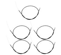 PENIKOKO Câbles de Frein pour Fauteuil Roulant 5pcs Âme en Acier et Gaine en Caoutchouc, Puissance de Freinage Rapide et Fiable pour Chemins Extérieurs Irréguliers