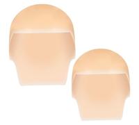 PENIKOKO Calottes Chauves En Latex Naturel 2 Pièces Taille Adulte Et Garçon Et Filles Effet Réaliste Accessoires De Costume Pour Fêtes Carnaval Halloween