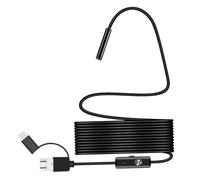 PENIKOKO Caméra d'inspection étanche avec interface Micro USB Type-C compatible smartphone pour diagnostic et équipements