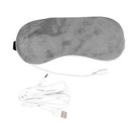 PENIKOKO Chauffant Yeux Usb, Coussin Vapeur Thermique Gris, De Sommeil Léger, Fatigue Oculaire, Détendre Et Favoriser Sommeil Réparateur