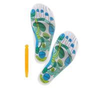 PENIKOKO Chaussettes De Réflexologie Plantaire Respirantes Pour Homme Et Femme Massage Par Points Acupression Semelle Épaisse Absorbante Avec Guide Des Zones De Massage