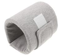 PENIKOKO Collier Conique Ajustable de Protection Souple pour Chien et Chat, Collerette Post-opératoire en Tissu Respirant Gris Taille L, Convalescence et Prévention Morsures pour Animaux