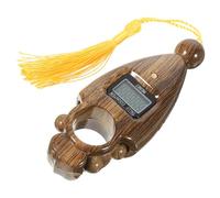 PENIKOKO Compteur Numérique de Perles Bouddhistes à Écran Électrique avec Bois Naturel Compteur de et Portable pour Prières et Chants Couleur Aléatoire