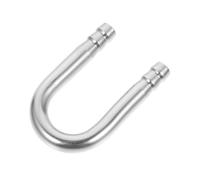 PENIKOKO Connecteur en U en Acier Inoxydable pour Pompe à Oxygène Aquarium, Joint Tube à Poissons, Accessoire Solide pour Pompe Air Réservoir Aquatique