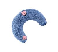 PENIKOKO Coussin Cervical U pour Animaux Coussin Respirant et Moelleux pour Chien et Chat Oreiller Léger et Lavable pour Sommeil Profond et Confortable