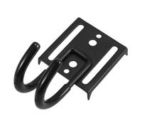 PENIKOKO Crochet de Rangement Garage Lourd Multifonction Support Mural Robuste pour Outils Vélos et Échelles Installation Facile et Lot de Crochets Utilitaires Noirs