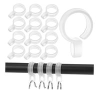 PENIKOKO Crochet Suspendre Résistant au Vent pour Clothes Drying Rack, Pinces à Vêtements Coupe-vent en Plastique, 24 Pièces pour Balcon et Extérieur
