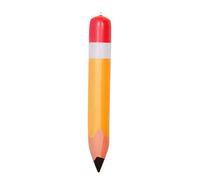 PENIKOKO Décoration de crayon gonflable Grands ballons de à dirigé première Décorer des décorations de classe décorations de fête de de PVC Orange