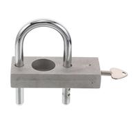 PENIKOKO Dispositif de Verrouillage Antivol en Acier Inoxydable, Serrure Inviolable Étanche pour Compteur d'Eau, Gaz et Chauffage, Étiquette de Sécurité Utilitaire, Protection Robuste pour