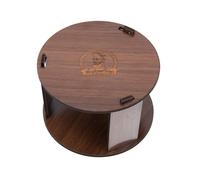 PENIKOKO Distributrice en Bois pour Bandes de Cou, Porte-papier de Cou Sécurisé, pour Salon de Coiffure et Barber Shop, Matériau Composite Solide