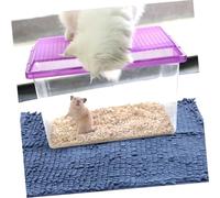 PENIKOKO Doublure Lavable pour Cage de Lapin et Rongeur Tapis Absorbant Réutilisable et à Lusure Coussinets Dentraînement pour Hamster et Cochon Dinde Fourniture pour Cage Danimal