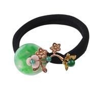 PENIKOKO Élastique à Cheveux Chinois Vintage pour Femme - Bandeau Cheveux Rétro en Tissu Léger - Accessoire Coiffure Ethnique pour Chignon, Queue de Cheval et Usage Quotidien