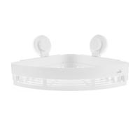 PENIKOKO Étagère De Rangement pour Salle De Bain sans Perforation, Support Mural Triangulaire en Métal Robuste, Coffret De Cosmétiques Multifonction, Organisation Murale pour Maison,