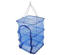 PENIKOKO Filet de Séchage Pliable à Suspendre Nylon Écologique Maille Respirante Couches avec Boucle Séchoir Multi Usage pour Fruits Légumes Poissons et Crevettes Extérieur et Intérieur