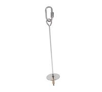 PENIKOKO Fourchette Fruit Suspendue Acier Inoxydable pour Perroquets Morsure et Jeu pour Petits Oiseaux Accessoire Suspendu pour Perroquets et Perruches Grand