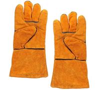 PENIKOKO Gants de Cuisine Résistants Chaleur pour Barbecue Extérieur et Four Protection Longue Avant-bras Anti-brûlure Gants de Cuisson Polyvalents pour Pâtisserie et Camping