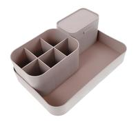 PENIKOKO Grand Plateau et Pot à Stylos Multifonction pour Rangement Outils Ongles Fournitures Bureau Étude Vanity