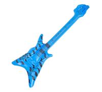 PENIKOKO Guitare Gonflable Électrique Décorative Épais Légère et Réutilisable pour Décoration Fête Disco Soirée Rock Années et Accessoires de Musique Couleur Aléatoire Couleur Aléatoire