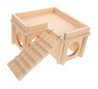 PENIKOKO Habitat pour Reptiles avec Rampe Descalade et Plateforme de Bains de Soleil Cachette pour Barbu Grotte pour Terrarium Gecko et Tortue