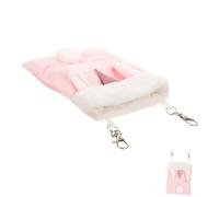 PENIKOKO Hamac pour Petits Animaux Doux et Respirant Lit Suspendu Chaud et Résistant Nid Confortable pour Hamster Rat Sugar Glider Accessoire Cage Petit Rongeur