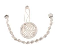 PENIKOKO Hamac pour Reptiles Tissé Main en Corde de Coton, Grand Pont D’Escalade Suspendu pour Terrarium, Cachette Naturelle pour Araignées Sauteuses et Petits Lézards, Accessoire Habitat