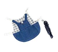 PENIKOKO Harnais Lapin Petit Animal avec Laisse Résistante et Flexible Kit Pratique à Couture Soignée pour Lapin et Petits Compagnons Usage Quotidien et Promenade