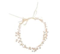 PENIKOKO Headpiece For Wedding Bride Elegant Double-layer Pearl Hair Vine With Tone Wire Lightweight Comfortable For Formal Events And Casual Styling