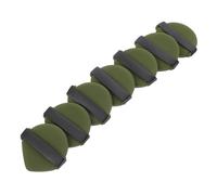 PENIKOKO Houppettes Double-face Fond De Teint 7 Pièces Vert Matcha Taille Moyenne Double Usage Sec Et Humide Pour Application Poudre Et Cosmétique Visage