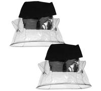 PENIKOKO Housses Étanches Solide pour Projecteurs de Scène 2pcs en Pvc Résistantes aux UV pour Éclairage Extérieur Lors D'événements en Plein Air