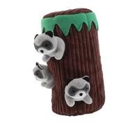 PENIKOKO Interactif Couineur pour Chien Peluche Laveur Résistant Mastication pour Chiots et Chiens Petits à Grands Favorise Le Jeu Collectif et Harmonie Famille