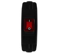 PENIKOKO Interrupteur à Bascule avec Bouton Lumineux Rouge Inverseur de Polarité Instantané pour Moteur Dc Haute Puissance Commande Moteur Robuste