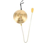 PENIKOKO Interrupteur à Tirette Silencieux 10A 72 Cuivre Chaînette 30 CM Dorée Interrupteur à Tirage pour Plafonnier Lampe de Salle de Bain et Accessoire Luminaire Solide