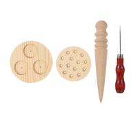 PENIKOKO Kit de Fabrication Cônes de Moxa en Bois 14 Trous, Moule à Barres et Rouleaux Moxa, Outil Manuel pour Moxibustion Maison, Accessoire Santé Acupuncture Pratique