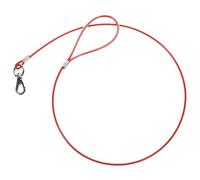 PENIKOKO Laisse pour Chien Résistante Morsure Acier Corde de Traction Légère pour Chiots Laisse Morsure avec Boucle Facile à Utiliser Sécurité et Confort pour Animaux