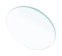 PENIKOKO Lentille Convexe Optique de Lentille Condensatrice pour Cours de Physique Verre Bleu Transparent pour Expériences Éducatives