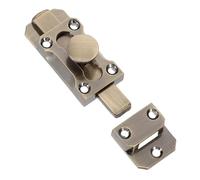 PENIKOKO Loquet Porte Coulissante Métal Vintage Targette Sécurisée pour Portes Fenêtres et Placards Style Rétro Verrou Robuste Multiusage