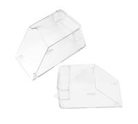 PENIKOKO Lot De 2 Housses De Sonnette Étanches Transparentes Pour Carillon Contrôleur D'Accès Protection Contre La Pluie Et Les Intempéries