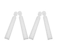 PENIKOKO Lot De 4 Règles Multifonctions Avec Loupe Transparentes Et Pliables Idéales Pour Les Calculs Mathématiques Et Les Plans De Construction
