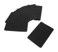 PENIKOKO Lot de 8 Semelles Auto-adhésives en Silicone Noir, 14,8 X 9,8 Cm, Coussinets Antidérapants et Silencieux, Protection Solide pour Bottes et Chaussures, Découpe