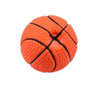 PENIKOKO Mâcher pour Chien Latex Forme Ballon de Basket Grinçant Interactif pour Chiens Nettoyage Dentaire et Massage des Gencives et Attrayant pour Jouer