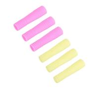 PENIKOKO Manchons de Protection en Silicone pour Ciseaux à Ongles et Pinces à Épiler, Lot de 6, Taille, Antidérapants, pour Kit Manucure et Nail Art, Accessoires de Beauté