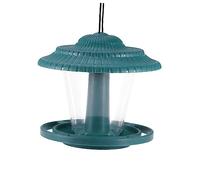 PENIKOKO Mangeoire Suspendue pour Oiseaux Extérieure Protecteur Décoration de Jardin Résistante Aux Intempéries Support Durable Vert