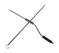 PENIKOKO Manivelle de Store Latéral 45,2 Pouces en Métal et Plastique Résistant aux Intempéries, Manivelle pour Auvents de Terrasse et Pergola, Outil pour Réglage Manuel D’Auvent Extérieur