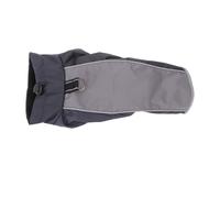 PENIKOKO Manteau Imperméable Chien XXXL Noir Veste Chaude Doublée Coupe Vent et Respirante pour Grands Chiens pour Activités Extérieures et Protection Pluie et Neige