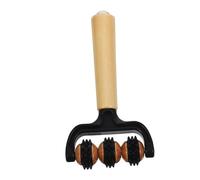 PENIKOKO Massage Bois Avec Boule Tpr Outil Manuel Pour Relaxation Musculaire Du Dos Jambes Léger Et Portable Pour Usage Domestique Et Bureau