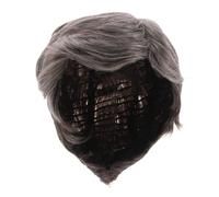 PENIKOKO Men's Short Wig Heat Resistant Synthetic Hairpiece With Slanted Part For Halloween Cosplay And Everyday Wear Natural Look