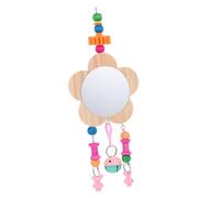 PENIKOKO Miroir Forme De Poulet Suspendu Jouet pour Animaux De Compagnie Miroir pour Volaille Accessoire pour Cage