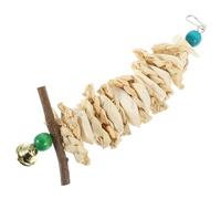 PENIKOKO Os de Seiche Naturel pour Oiseau Jouet à Mâcher pour Cage Jouet de Dentition pour Perroquet pour Animaux de Compagnie Style Aléatoire