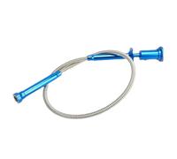 PENIKOKO Outil de Ramassage Magnétique Flexible à 4 Griffes Lumière LED Bâton Magnétique Télescopique Bleu Outil de Préhension Polyvalent pour Réparation Automobile Usage Domestique et